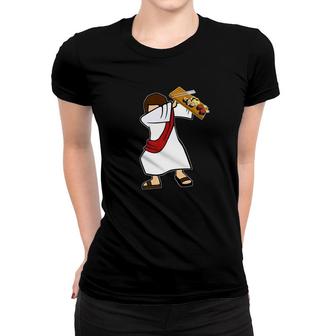 Dabbing Jesus Sushi Rice Cooker Christian Bible Gift Women T-shirt - Monsterry