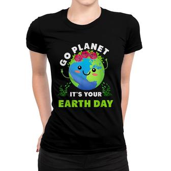 Earth Day 2022 Restore Earth Nature Planet Cute Earth Day Women T-shirt - Seseable