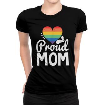 Free Mom Hugs Proud Mom Pride Lgbt Apparel Gay Women T-shirt - Thegiftio UK