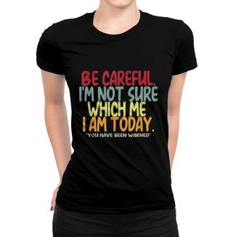 Funny Personality Sarcastic Morning Attitude Women T-shirt - Thegiftio UK