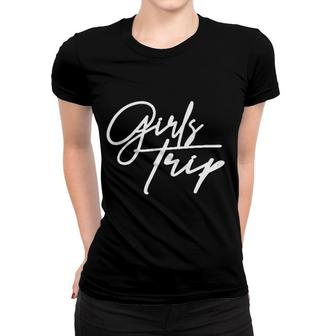 Girls Trip Vacation Attractive Gift Women T-shirt - Thegiftio UK