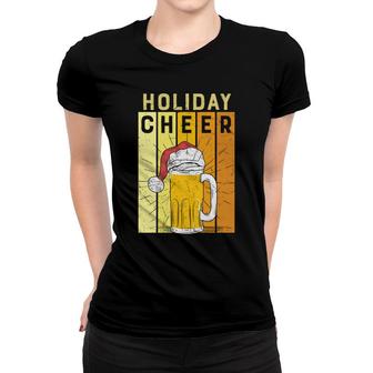 Holiday Cheer Beer Cool Gifts For Beer Lovers Women T-shirt - Seseable