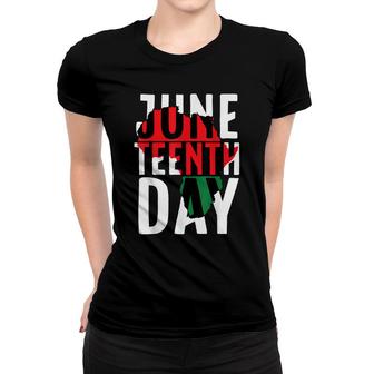 Juneteenth Day June 19Th 1865 African American Freedom Women T-shirt - Thegiftio UK