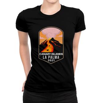 La Palma Canary Islands Mountain Volcanoes Men Women Kids Women T-shirt | Mazezy