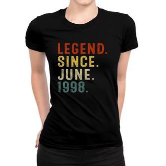 Legend Since June 1998 23Rd Birthday Gift 23 Years Old Men Women T-shirt - Seseable
