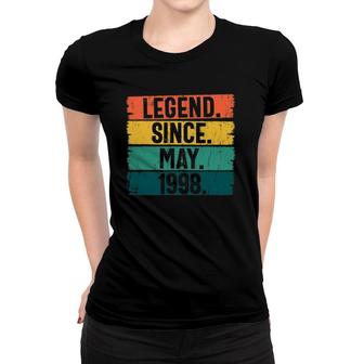 Legend Since May 1998 23Rd Birthday Gifts Funny 23 Years Old Women T-shirt - Seseable