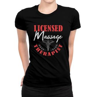 Massage Therapist Therapy Body Treatment Masseuse Masseur Women T-shirt | Mazezy