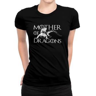 Mother Of Bearded Dragon Lovers Funny Mom Mommy Grandma Mama Women T-shirt - Seseable
