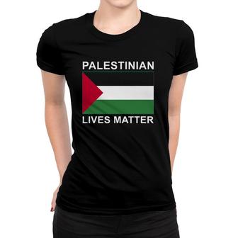 Palestinian Lives Matter Free Palestine Flag Ver2 Women T-shirt - Seseable