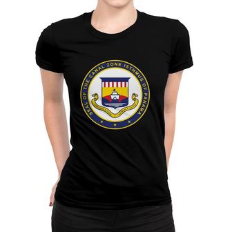 Panama Canal Seal - Panama Canal Women T-shirt | Mazezy