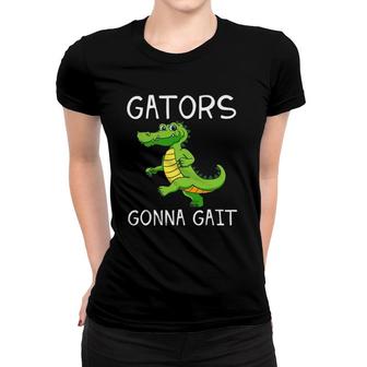 Physical Therapy Physiotherapy Therapist Alligator Gait Gift Women T-shirt | Mazezy