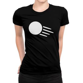 Ping Pong Ball Table Tennis Women T-shirt | Mazezy