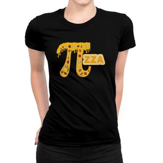 Pizza Pi Tee Math Lovers School Teacher Student Women T-shirt - Seseable