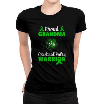 Proud Grandma Of Cerebral Fight Cerebral Palsy Awareness Women T-shirt - Seseable