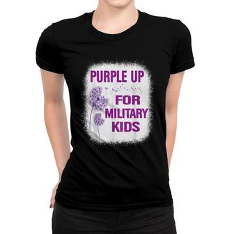Purple Up For Military Kids - Month Of The Military Child Women T-shirt - Seseable