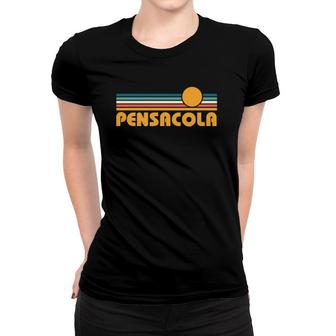 Retro Pensacola Florida Sunset Women T-shirt | Mazezy