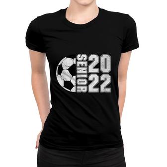 Senior Class 2022 Graduation Football Player Women T-shirt - Seseable