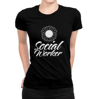 Social Worker Graduation Job Work Women T-shirt | Mazezy