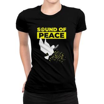 Sound Of Peace Untailliertes Dove Women T-shirt | Mazezy