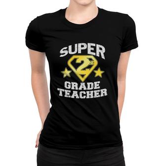 Super 2Nd Grade Teacher Hero Women T-shirt - Seseable
