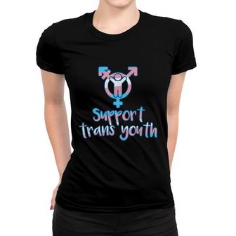 Support Trans Youth Protect Kids Lgbt Transgender Pride Women T-shirt - Seseable