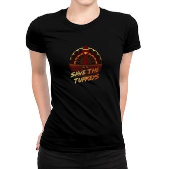 Turkey Thanksgiving Women Men Adult Vegan Women T-shirt - Monsterry CA