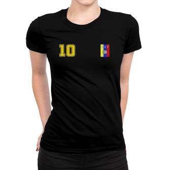 Venezuela 7 Star Flag Jersey Futbol Soccer Franela Venezuela Women T-shirt | Mazezy