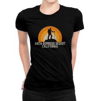 Vintage Anza Borrego Desert California Hiking Women T-shirt | Mazezy