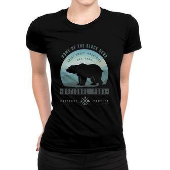 Vintage National Park Great Smoky Mountains Park Women T-shirt - Seseable