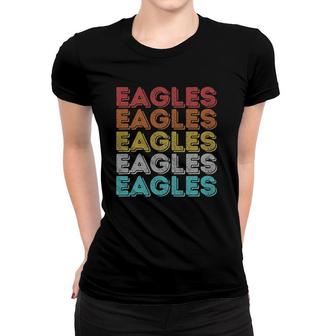 Vintage Retro Eagles Bird T Women T-shirt | Mazezy