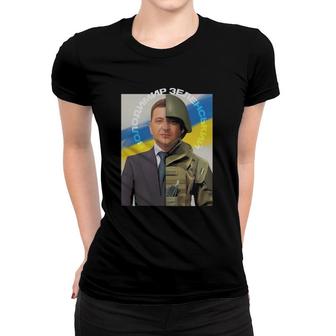 Volodymyr Zelenskyy The Hero Classic Women T-shirt | Mazezy