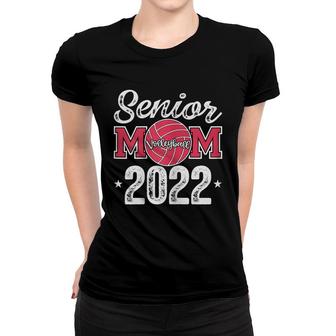 Womens Volleyball Senior Mom 2022 Parent Women T-shirt - Seseable