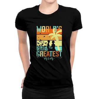 Worlds Greatest Mom Mothers Day Gift Women T-shirt | Mazezy