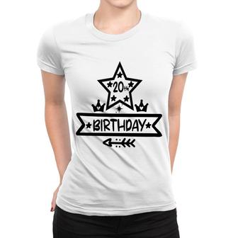 20Th Birthday Is An Importtant Milestone For People Were Born 2002 Women T-shirt - Seseable