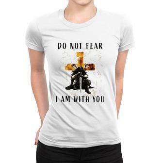 Christian Bible Verse Men Lion Faith Fear Religious Women T-shirt - Seseable