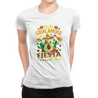 Cinco De Mayo Mexican Holy Guacamole Fiesta Time Women T-shirt - Seseable