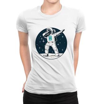 Cryptocurrency Talk - Fun Theta Dabbing Space Man Women T-shirt | Mazezy