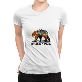 Custom Adventure Is Calling You Join Camp Life Women T-shirt - Seseable