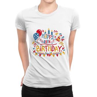 I Have Many Big Gifts In My Birthday Event And Happy 20Th Birthday Since I Was Born In 2002 Women T-shirt - Seseable