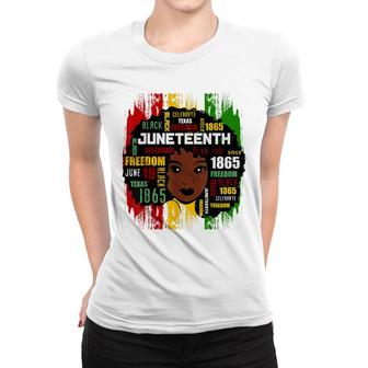 Juneteenth Freedom Day African American June 19Th 1965 Women T-shirt - Thegiftio UK