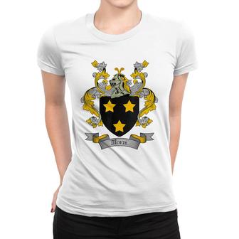 Moran Coat Of Arms | Moran Surname Family Crest Women T-shirt - Seseable
