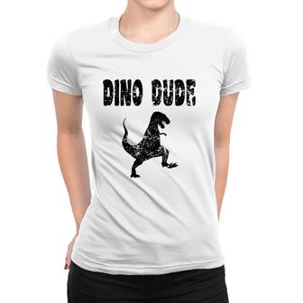 T Rex Dino Dinosaur Gift Dude Men Boys Kids Birthday Rawr Women T-shirt - Seseable
