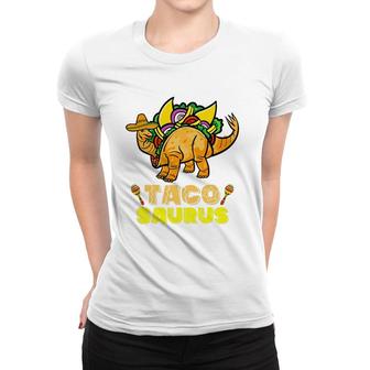Tacosaurus Kid Taco Cinco De Mayo Kid Dinosaur Taco Women T-shirt - Seseable