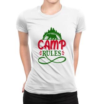 Travel Lover Makes Camp Rules For Them In The Exploration Women T-shirt - Seseable