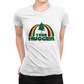 Tree Hugger Earth Day Tree Environmental Protection Women T-shirt | Mazezy AU