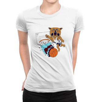 Wcats Dunk Basketball Funny T Women T-shirt | Mazezy