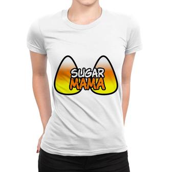 Womens Sugar Mama Funny Halloween For Women Women T-shirt - Monsterry AU