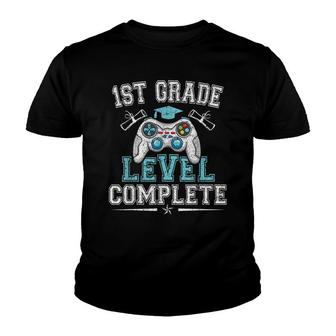 1St Grade Level Complete Graduation Class 2021 First Grade Youth T-shirt - Thegiftio UK