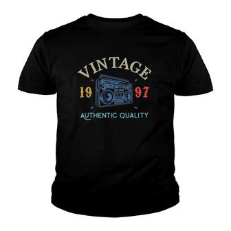 23 Years Old 1997 Vintage 23Rd Birthday Anniversary Gift Youth T-shirt - Seseable