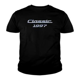 25 Years Old Vintage Classic Car 1997 25Th Birthday Youth T-shirt - Seseable